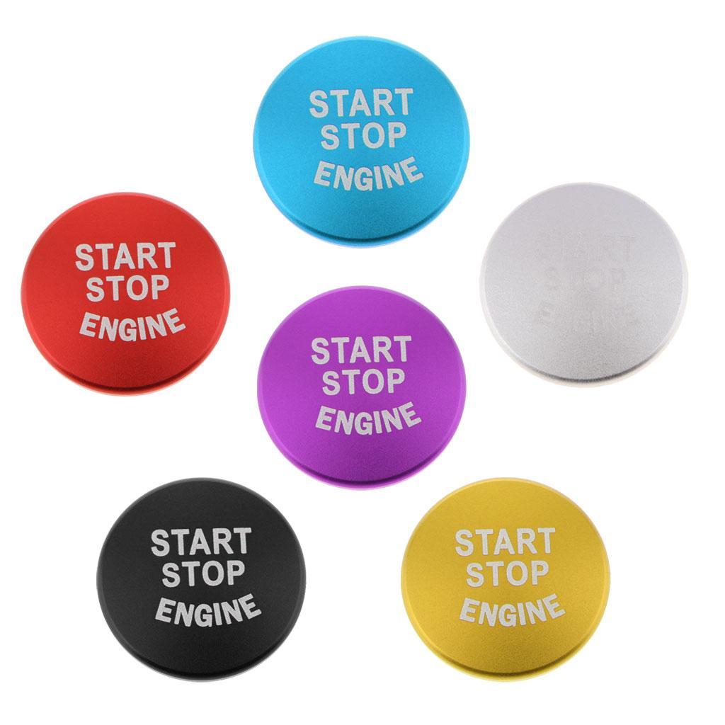 3-5pack Start Stop Engine Button Switch Cover For BMW F30 F20 F32 X1 F48 F45 Red