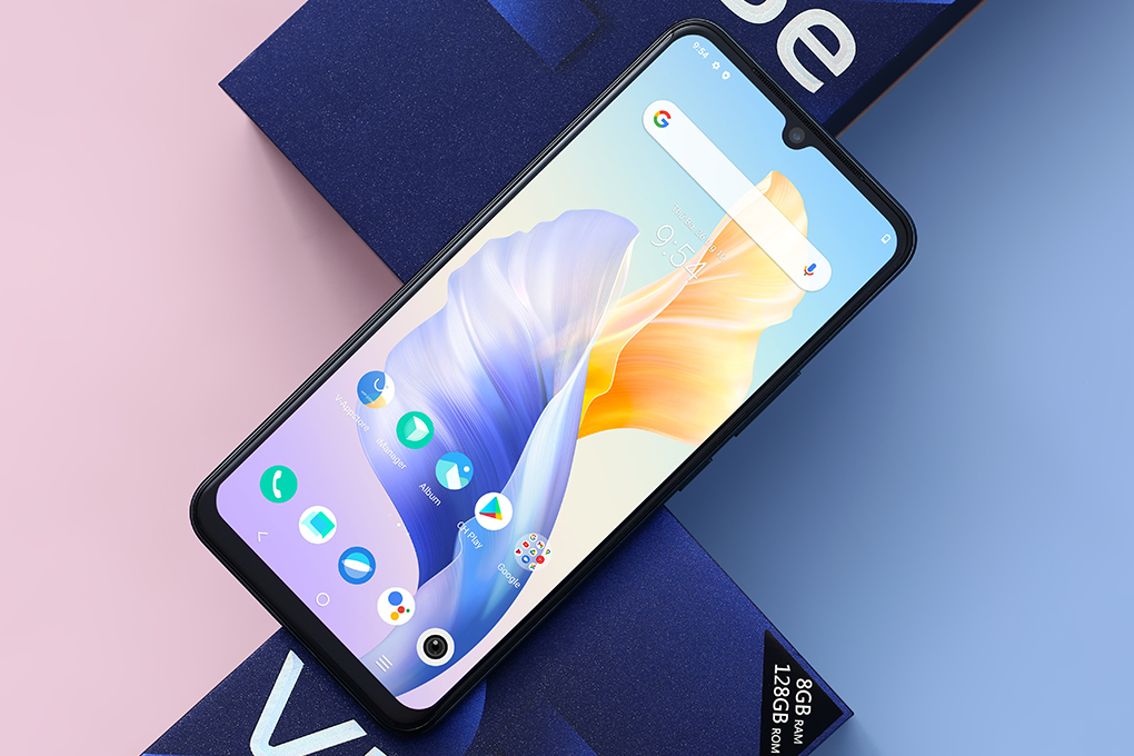 Điện thoại Vivo V23e (8GB/128GB) – Hàng Chính Hãng - Màu Đen