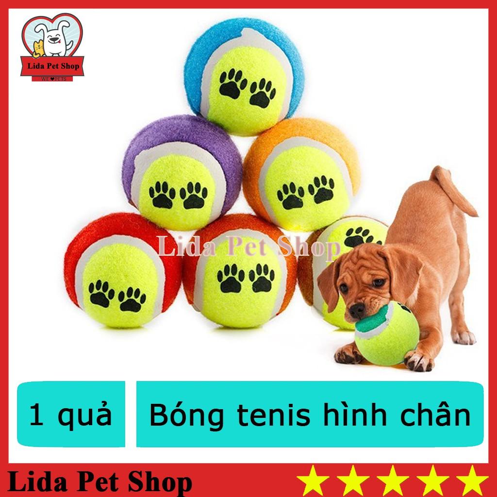 Bóng tenis đồ chơi cho chó mèo