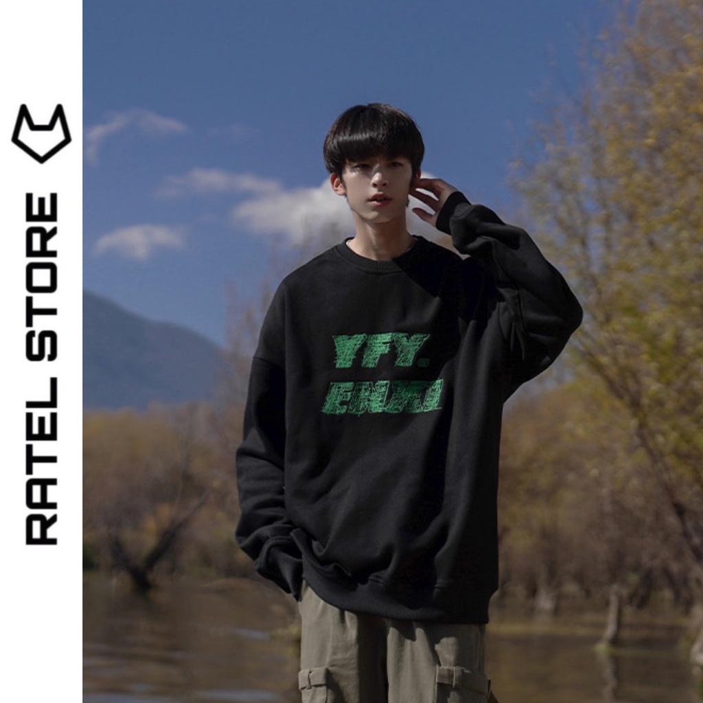 Áo Sweater Nỉ Bông Nam Nữ ( YFY ) Unisex Form Rộng
