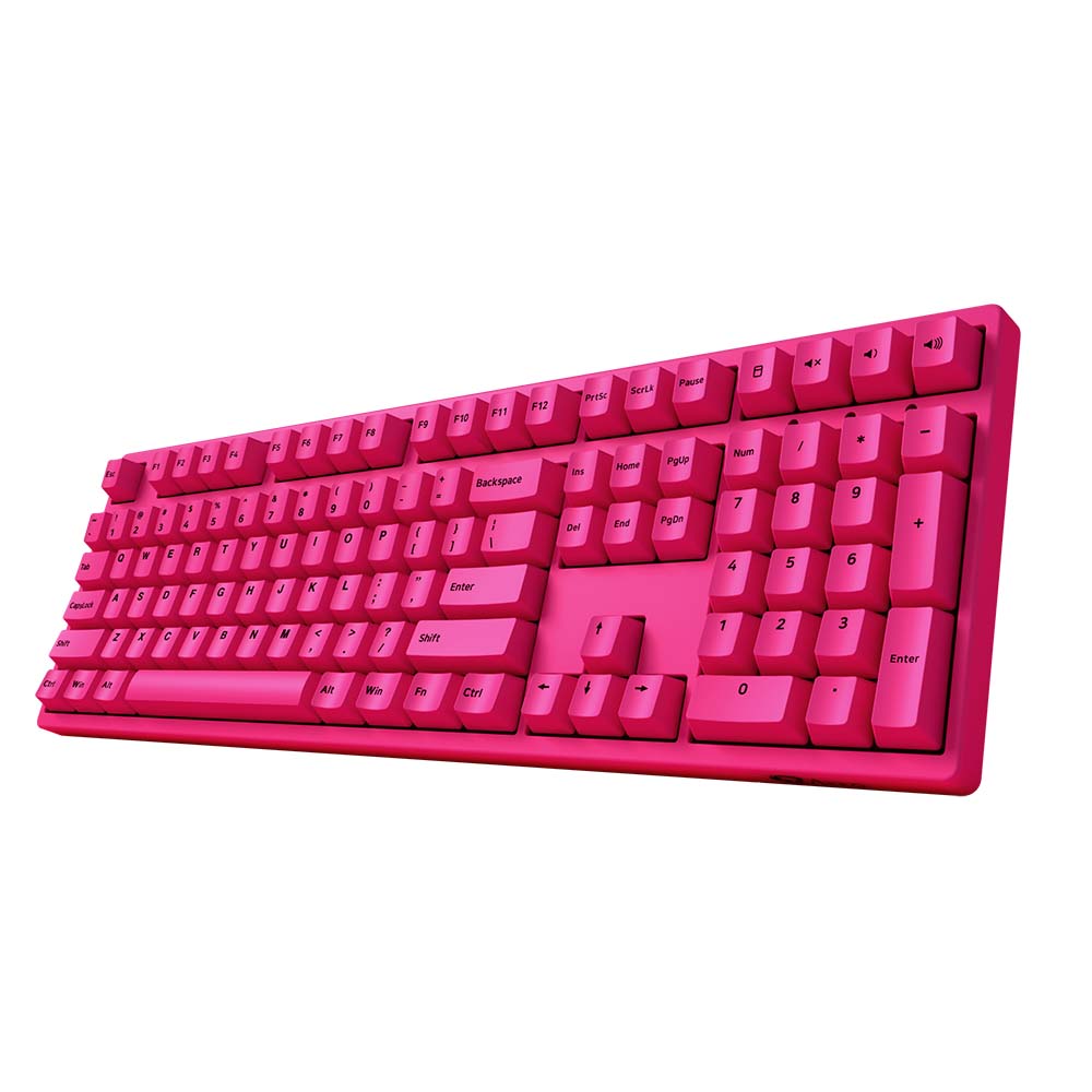 Bàn phím cơ AKKO 3108 v2 DS Rose Red (Gateron switch) - Hàng chính hãng