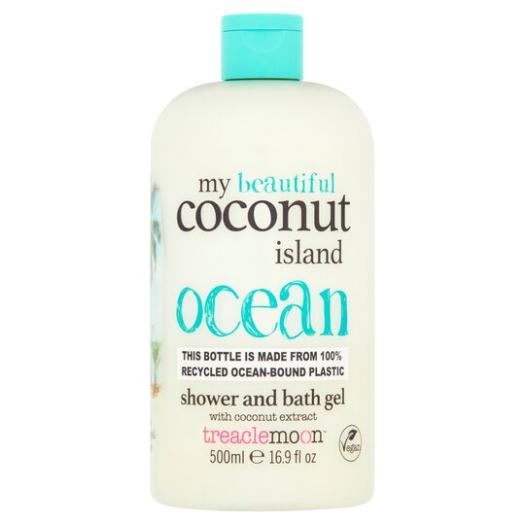 Gel tắm dưỡng da tinh dầu dừa Treaclemoon 500ml