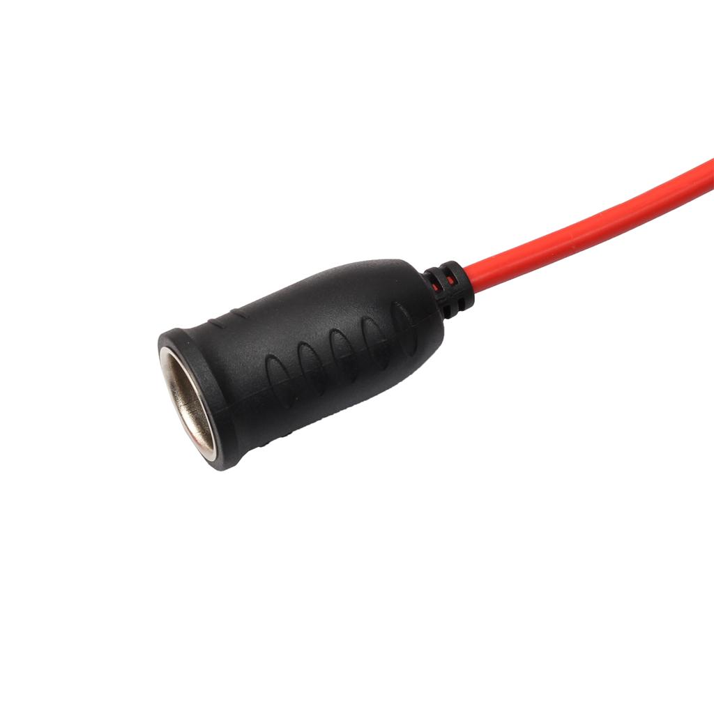 Cigarette Lighter Extension Cord Cable Heavy Duty 12ft 12V/24V Car Charger with Cigarette Lighter Socket Plug