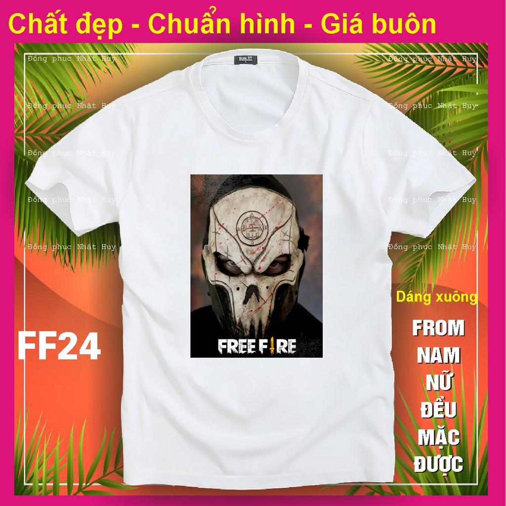 Áo thun game Free Fire FF19,phông bao đổi trả, chất đẹp,
