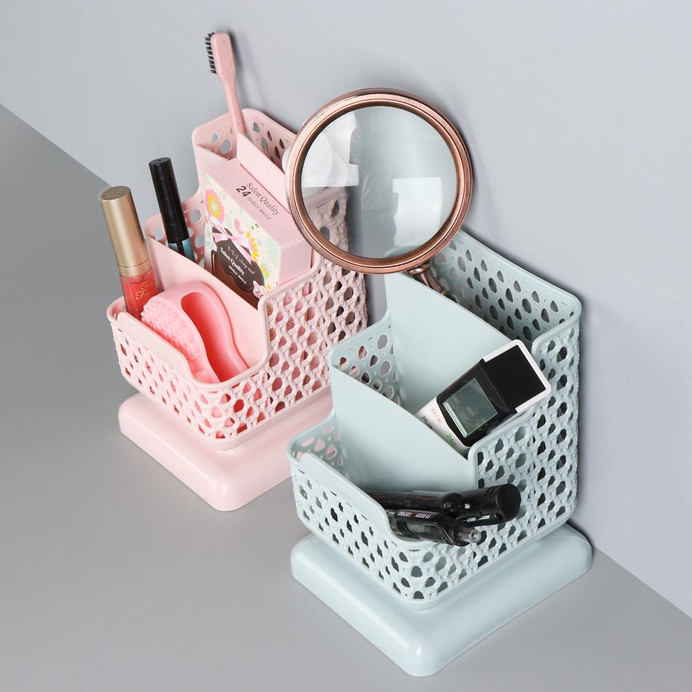 Hộp Đựng Mỹ Phẩm Để Bàn 3 Ngăn Tiện Lợi