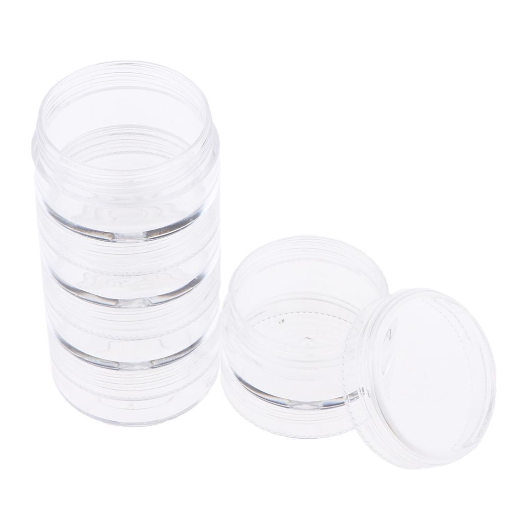 5 Compartments Waterproof Fishing  Box Hooks  Case Hardware