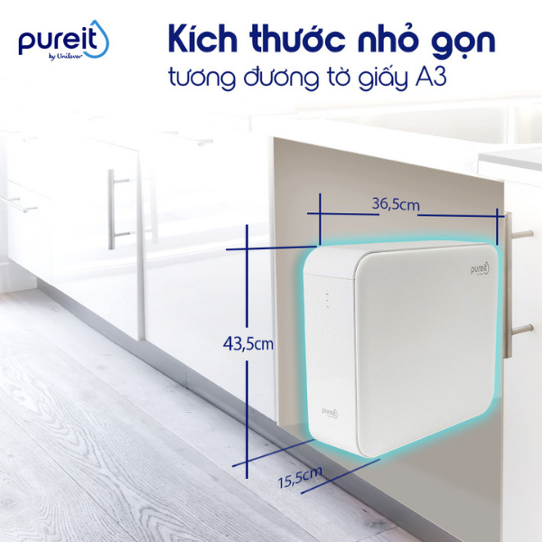 Máy Lọc Nước Unilever Pureit Delica UR5840 - Hàng Chính Hãng