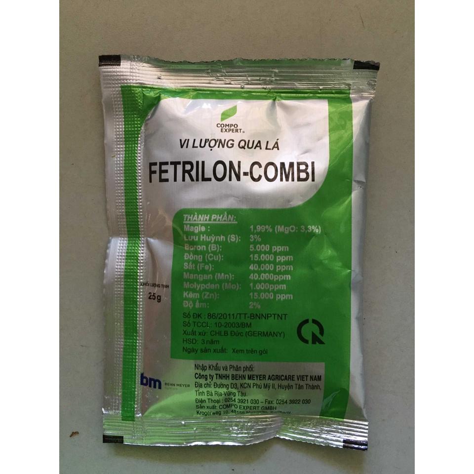 PHÂN VI LƯỢNG QUA LÁ FETRILON-COMBI NHẬP KHẨU