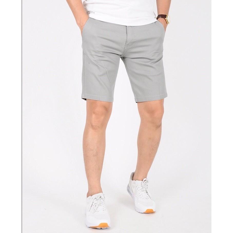 Quần Ngố Kaki Nam Màu