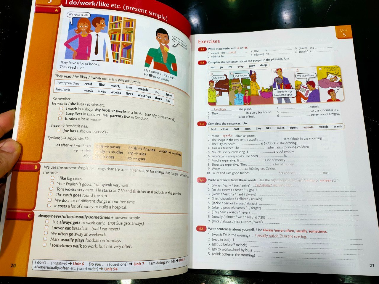 English grammar in use 3c nhập màu kèm audio và answer key