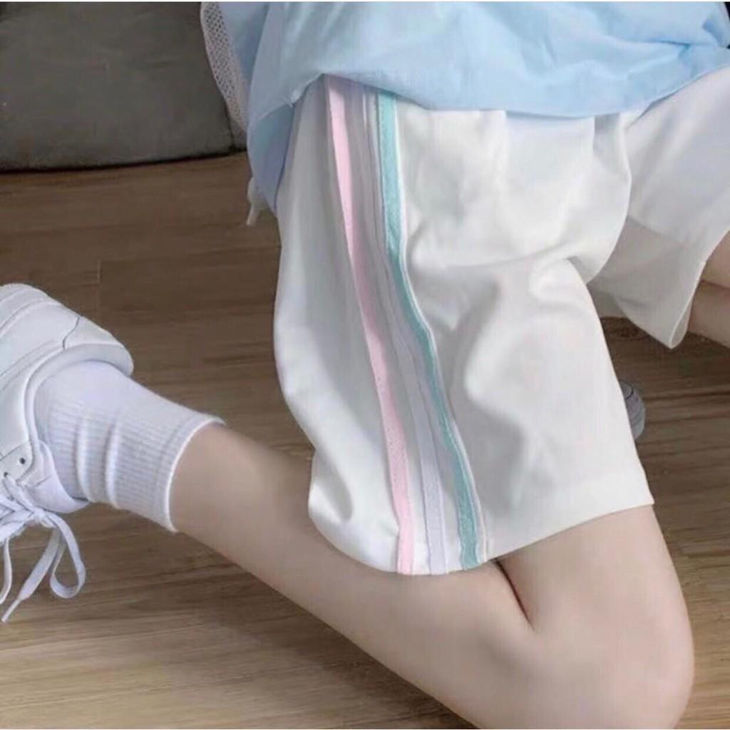 66HOAN15K21H_Hoàn 15k đơn 99k_Quần SHORT SỌC Ulzzang Unisex