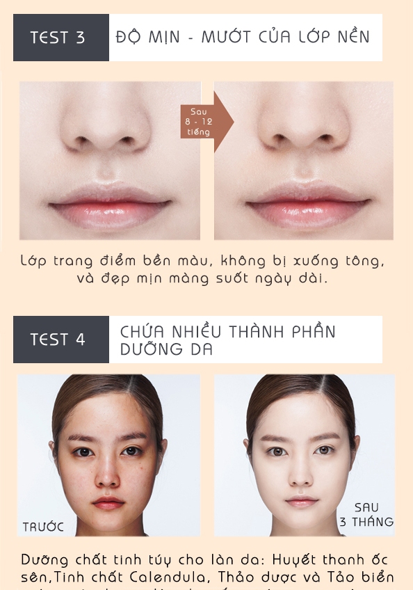 Kem Phấn Nước Trang Điểm Mềm Mượt Và Dưỡng Trắng Da It'S Well Plus Snail Calendula 333 Gold CC Cushion SPF50+/PA+++ Essence 15g