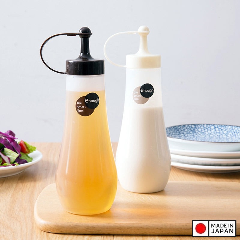 Bình đựng gia vị, nước sốt, nước tương Enough 360ml - Nội địa Nhật Bản