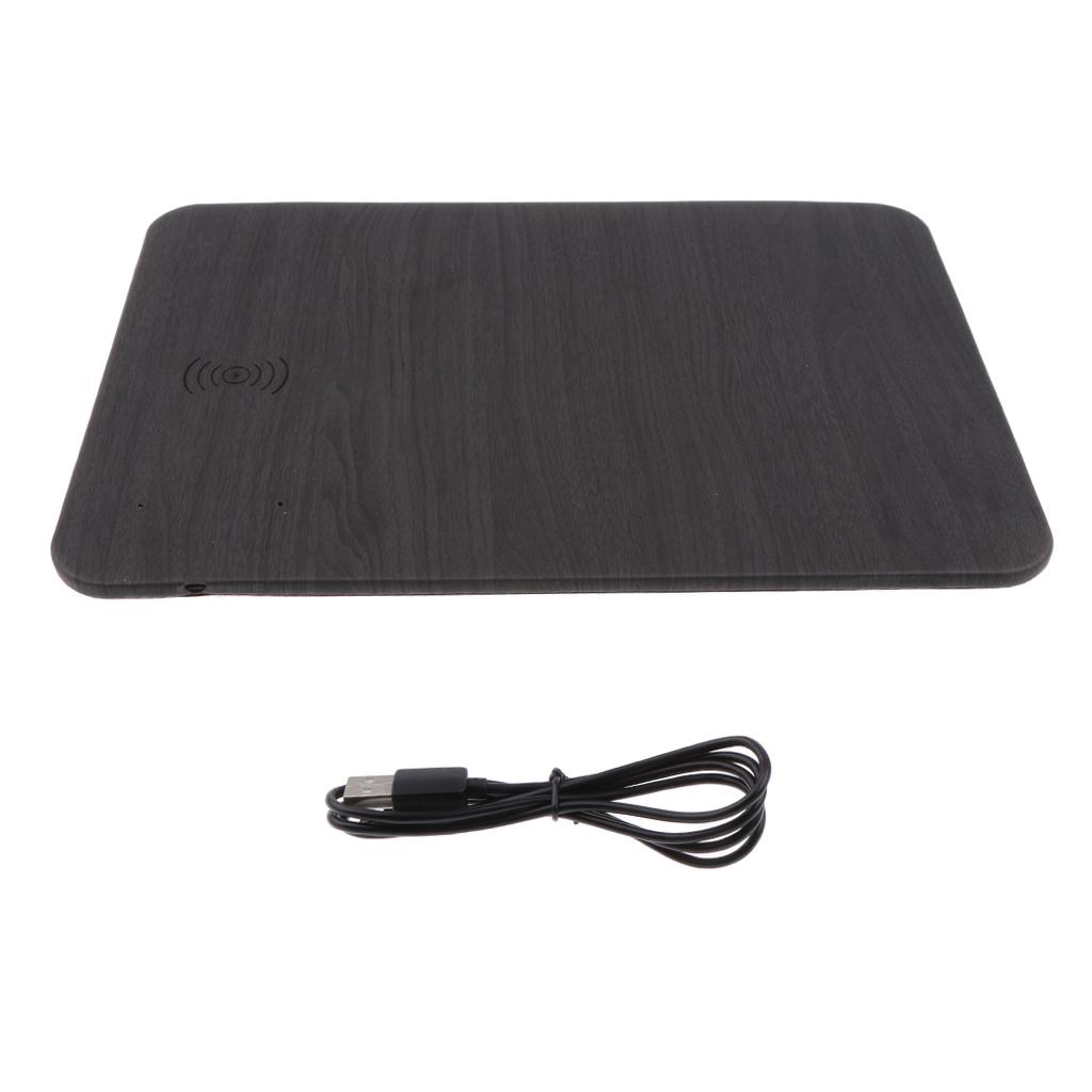 Wireless Charging Mouse Pad,QI Wireless Fast Charging Pad Station Mat 5 W for Galaxy Note 8 S8 S8 Plus S7 Edge S7 S6 Edge Plus Note 5,Standard Charge for iPhone X iPhone 8