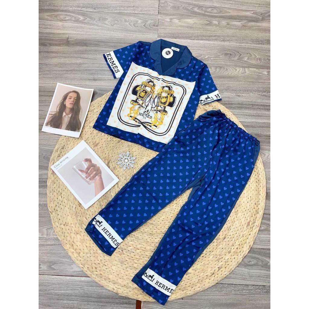 Bộ lụa pijama - hàng thiết kế