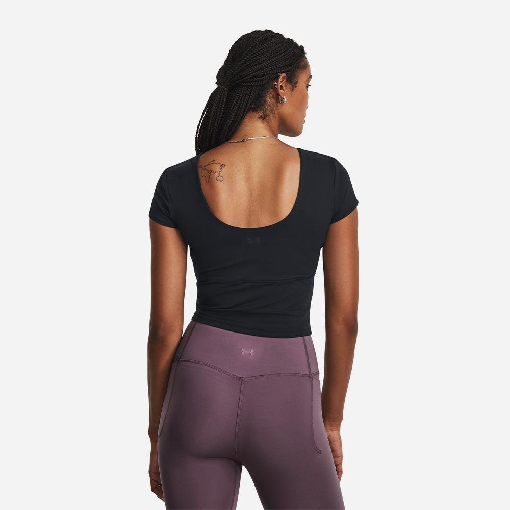 Áo thun thể thao nữ Under Armour Meridian Fitted - 1379156-001
