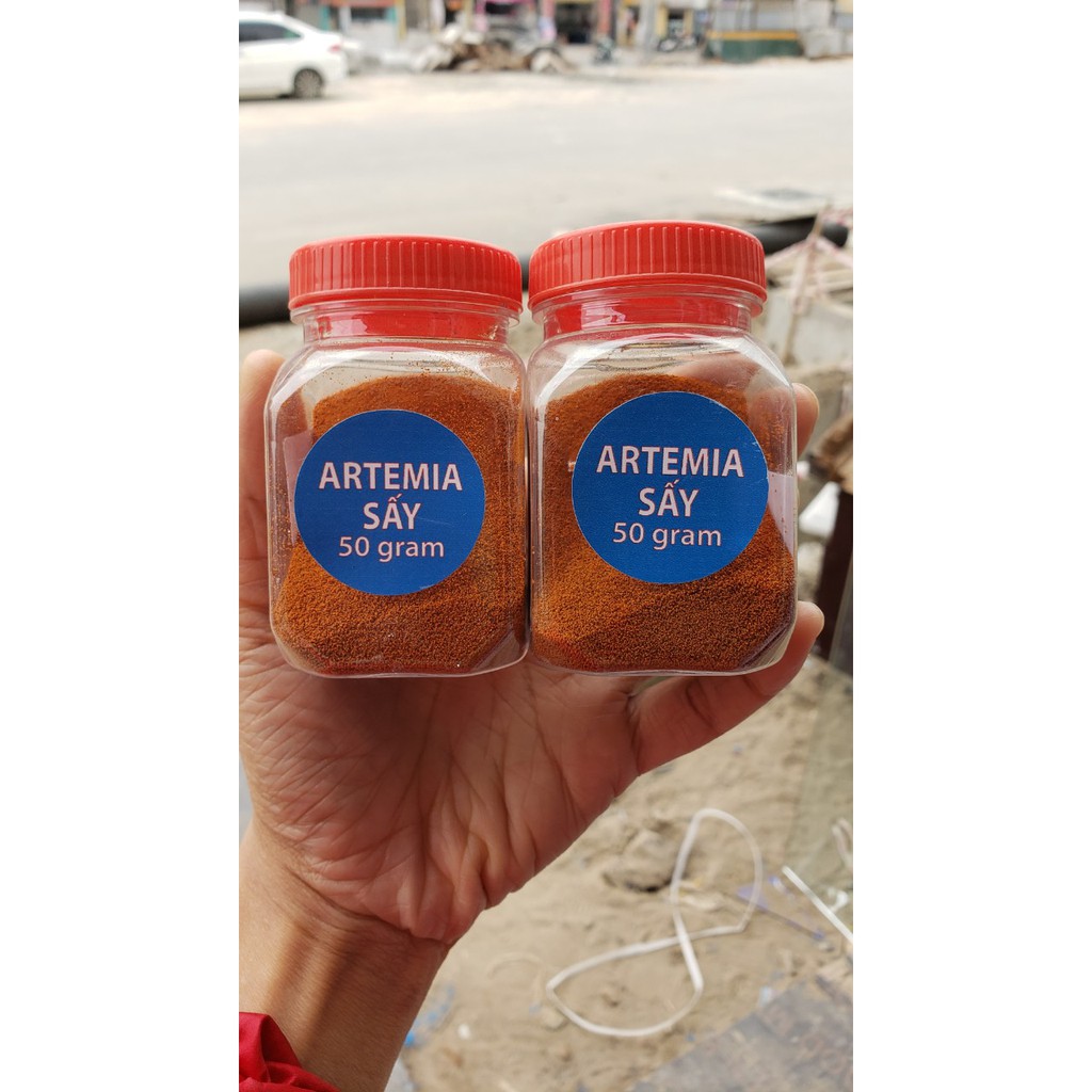Artemia Sấy Bột Ăn Trực Tiếp - Chia nhỏ 50gram