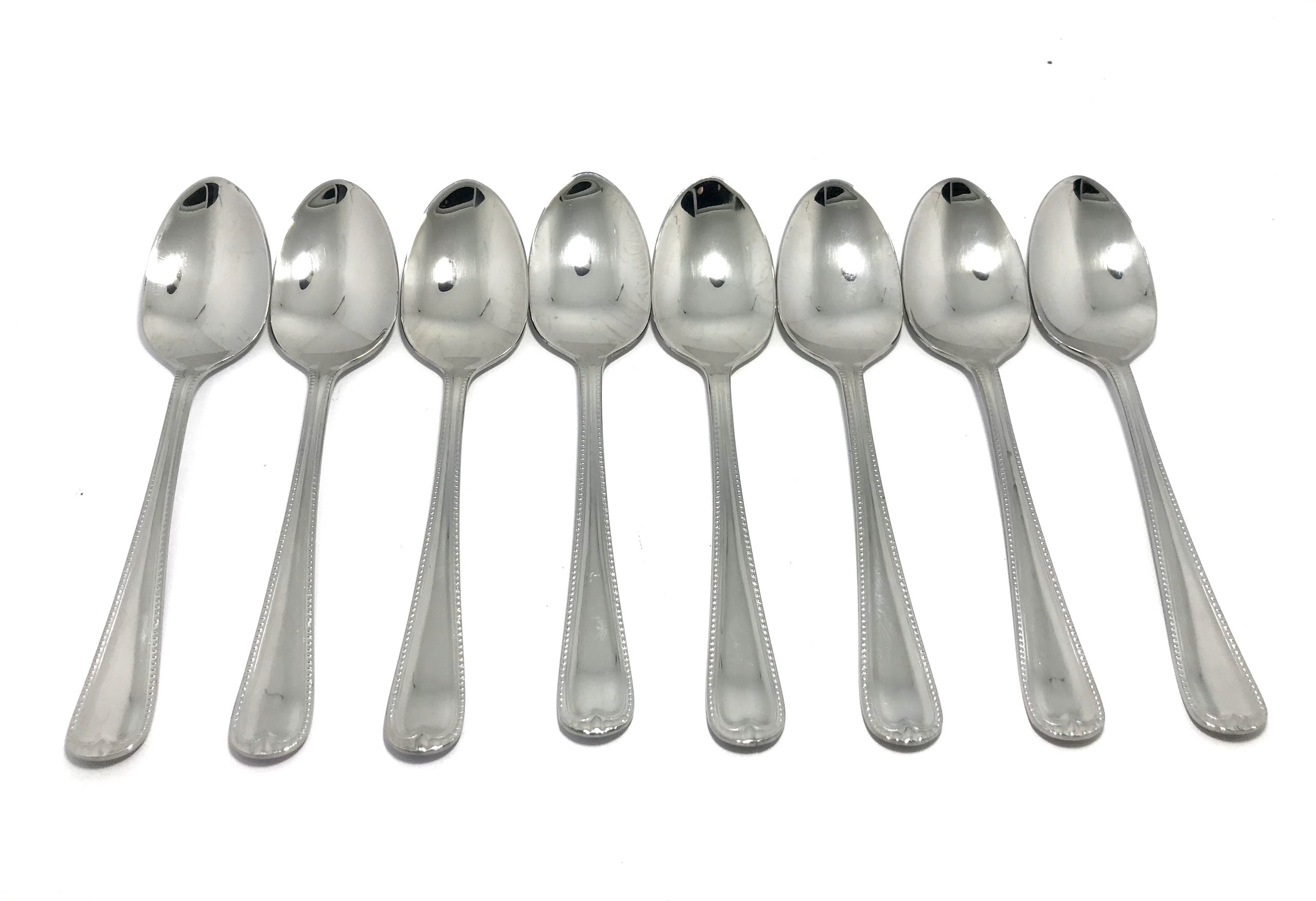 Bộ 10 muỗng bánh  cán viền chấm bi mã số Z06-TS