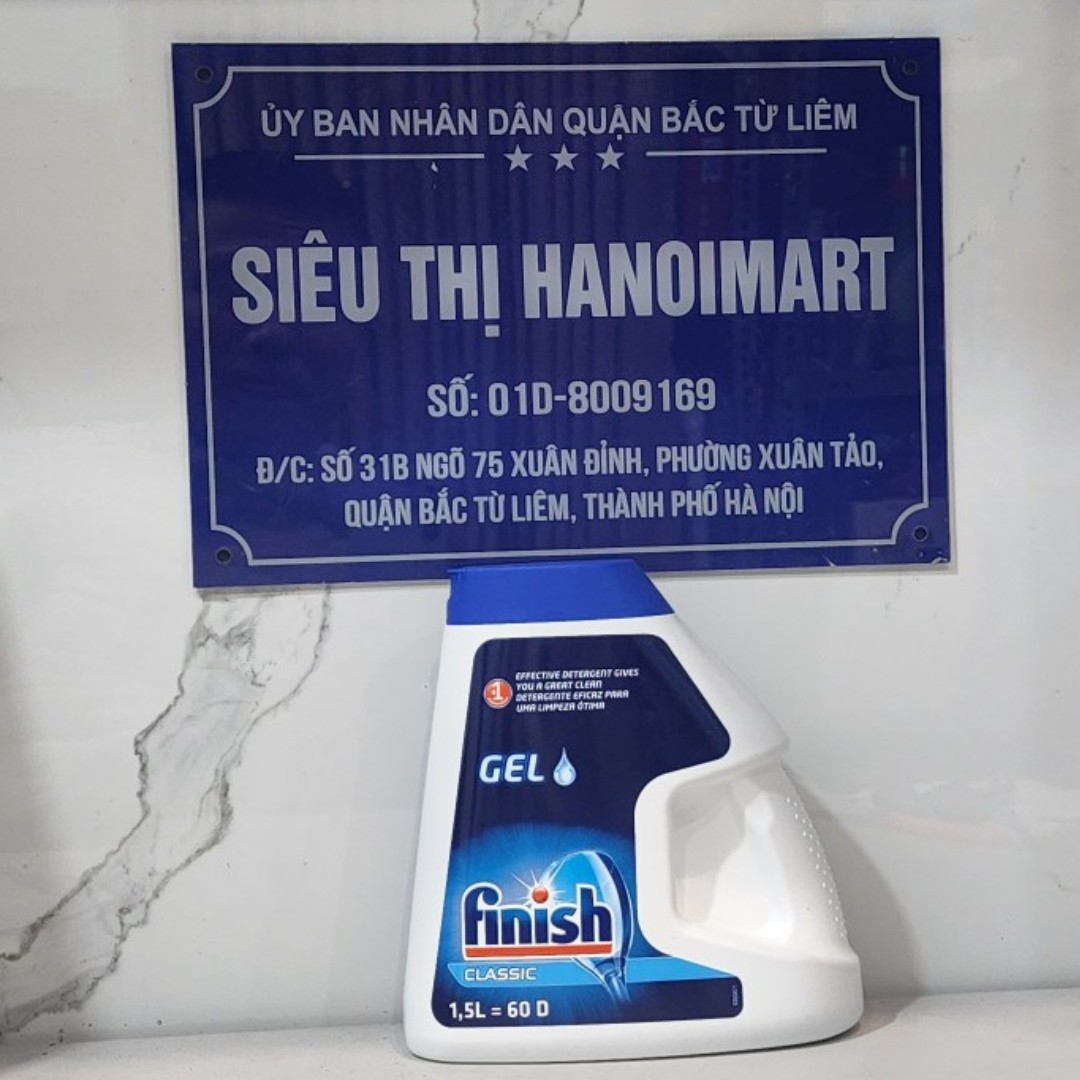 Gel rửa bát Finish Classic 1,5 lit - Nhập khẩu EU