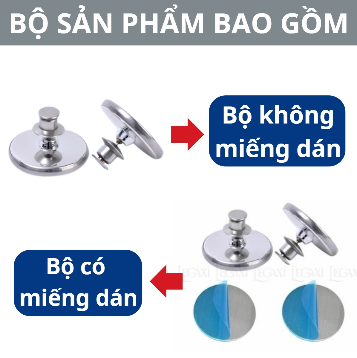 Cặp Nam Châm Kẹp Rèm Cửa Khóa Rèm Có Thể Tháo Rời Điều Chỉnh Linh Hoạt Chống Rỉ Legaxi