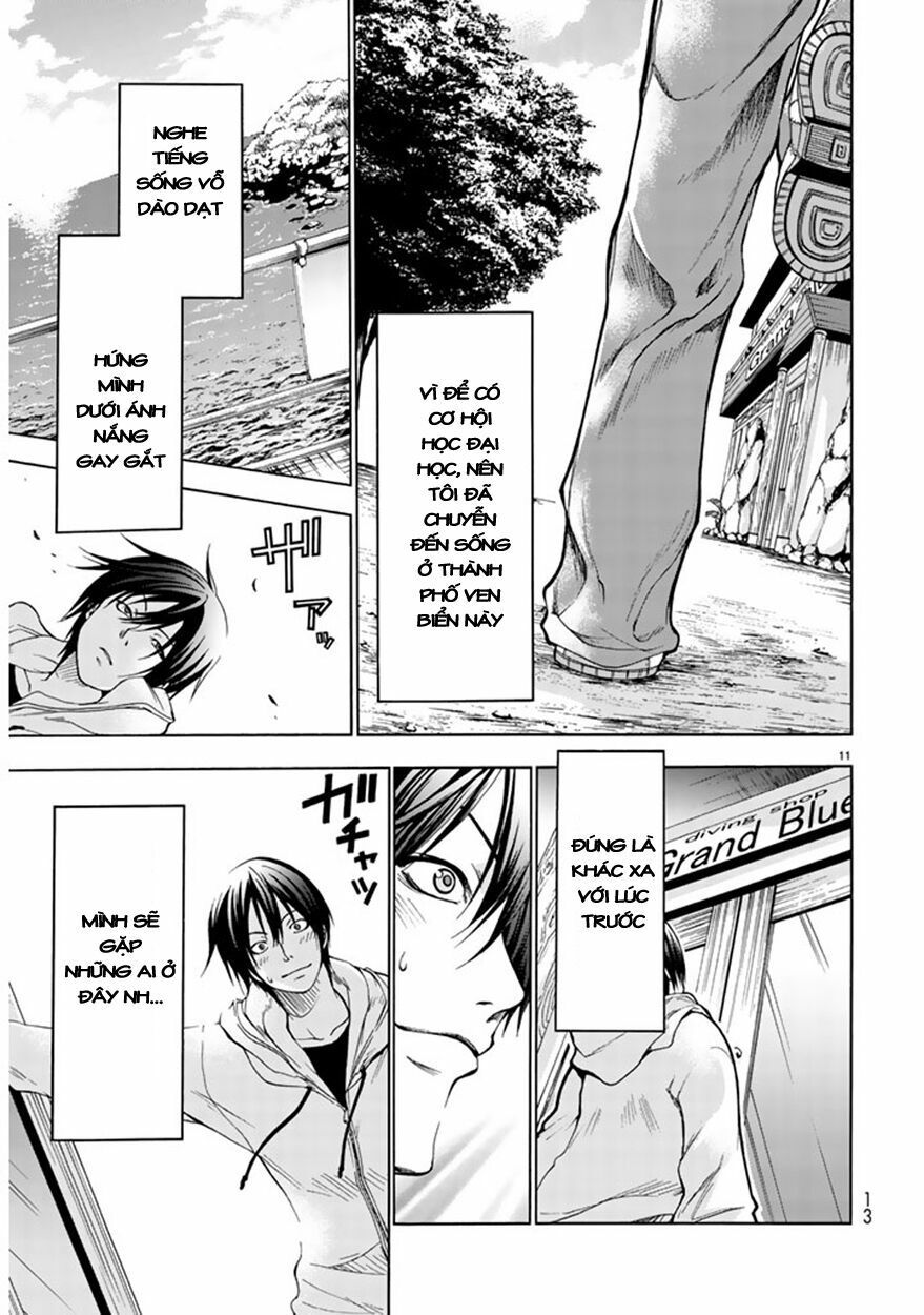 cô gái thích lặn - grand blue chapter 1 8