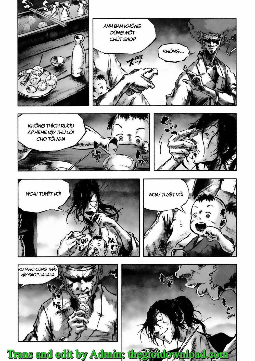 afro samurai - samurai báo thù chapter 3 4