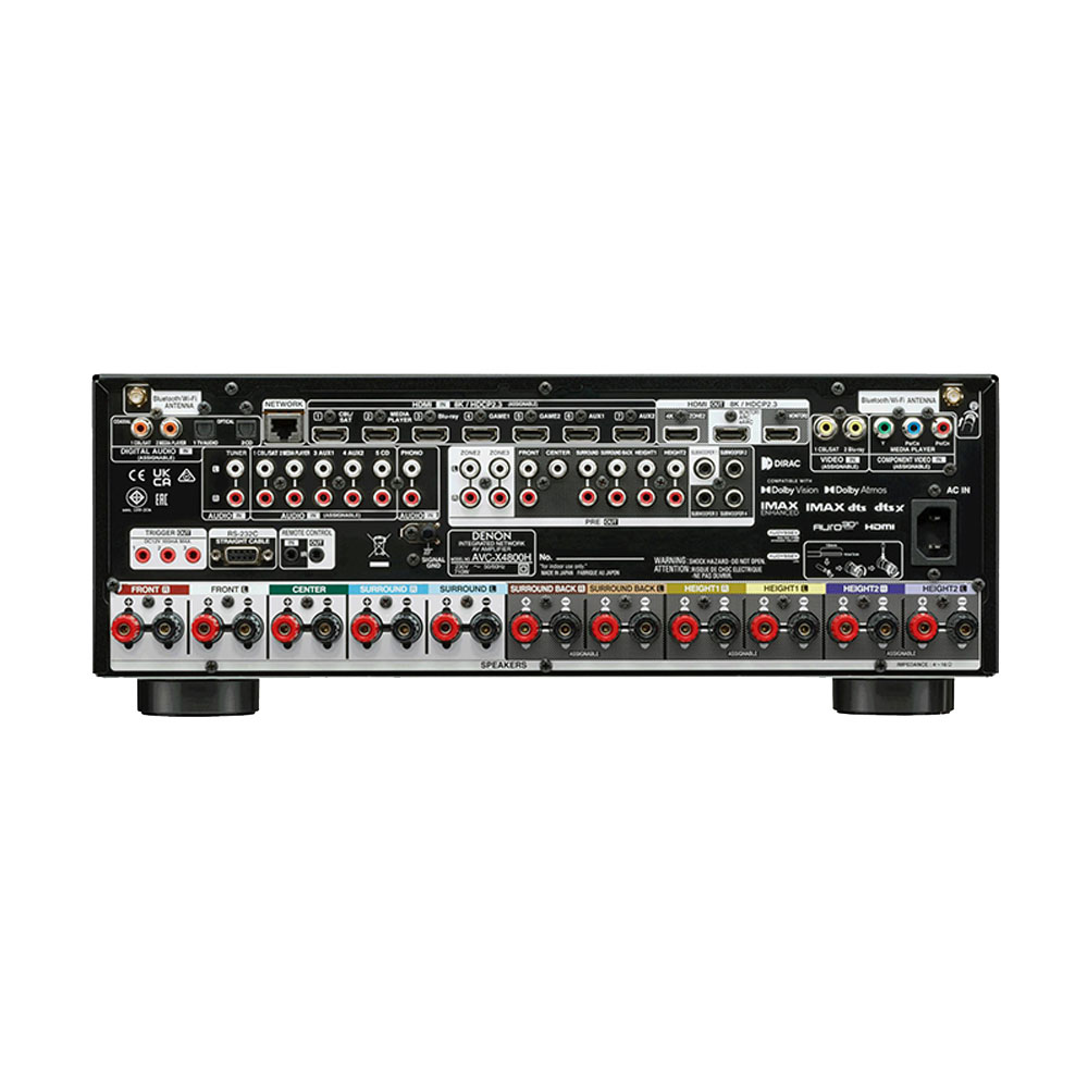 AMPLY DENON AVC X4800H - HÀNG CHÍNH HÃNG - NEW 100%