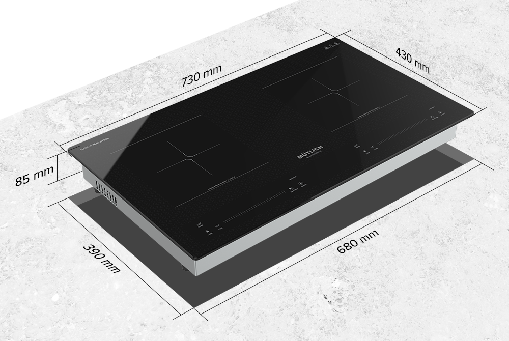 Bếp Từ Đôi Mutlich MIM0608