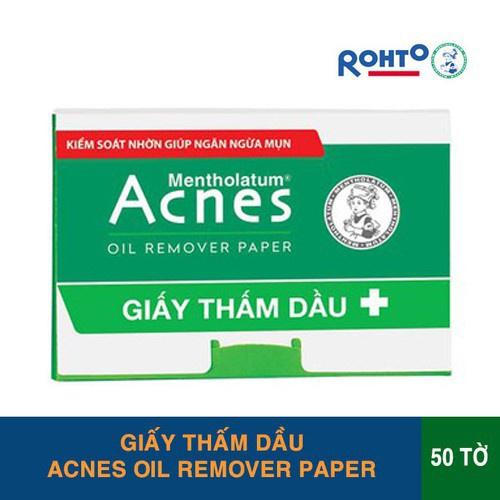 Giấy Thấm Dầu hút nhờn hiệu quả Acnes – Acnes Oil Remover Paper 50 tờ