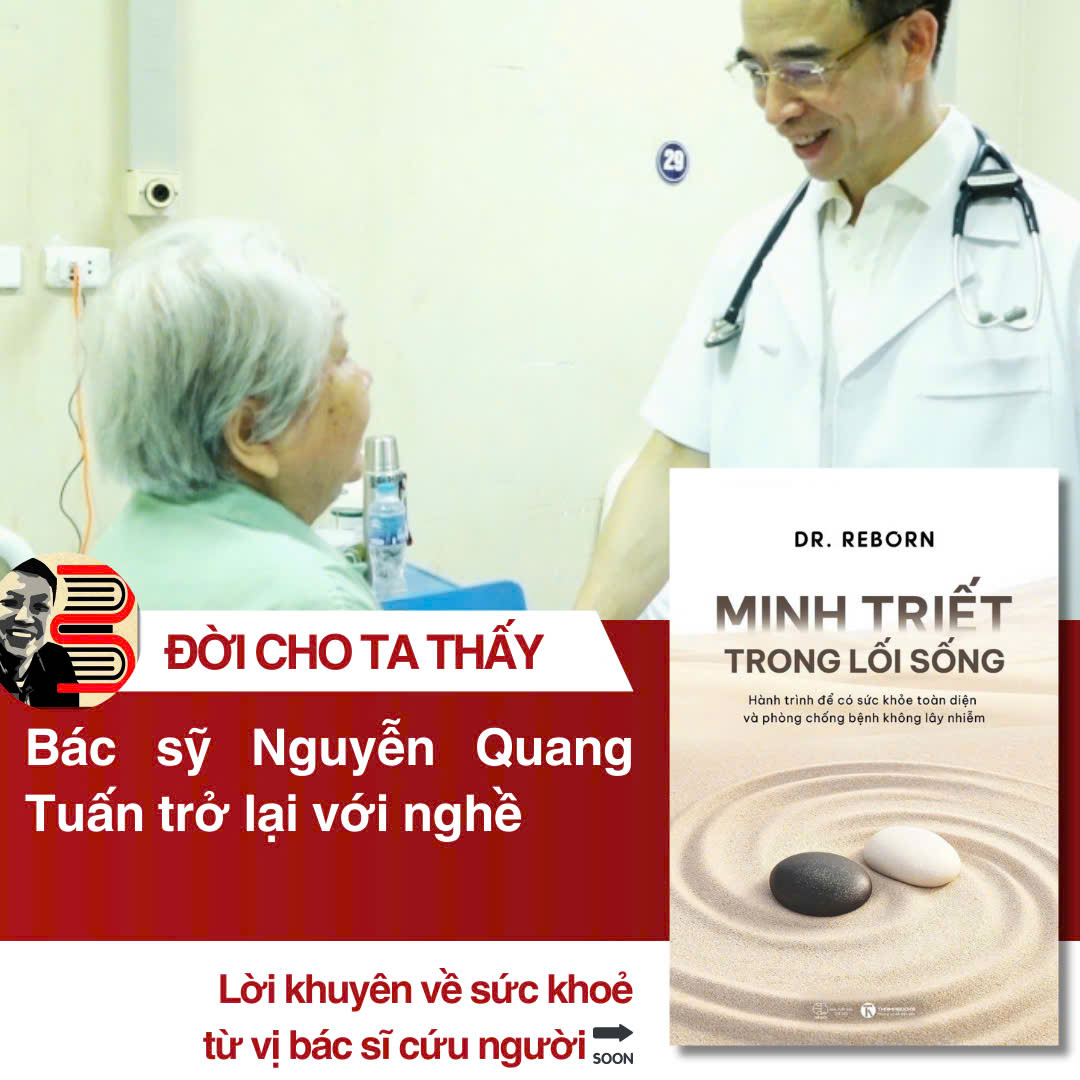 MINH TRIẾT TRONG LỐI SỐNG – Hành trình để có sức khoẻ toàn diện và phòng chống bệnh không lây nhiễm – Bác sĩ Nguyễn Quang Tuấn – Thái Hà Books – NXB Thế Giới