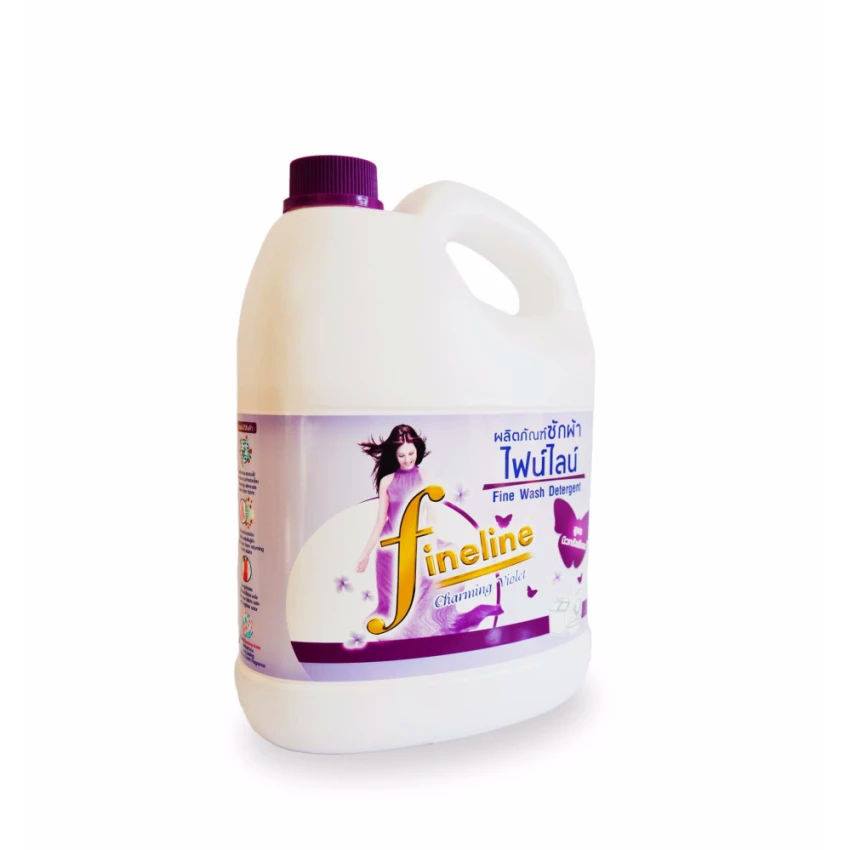 Nước Giặt Quần Áo Đậm Đặc Fineline Thái Lan 3000ml (Màu tím)