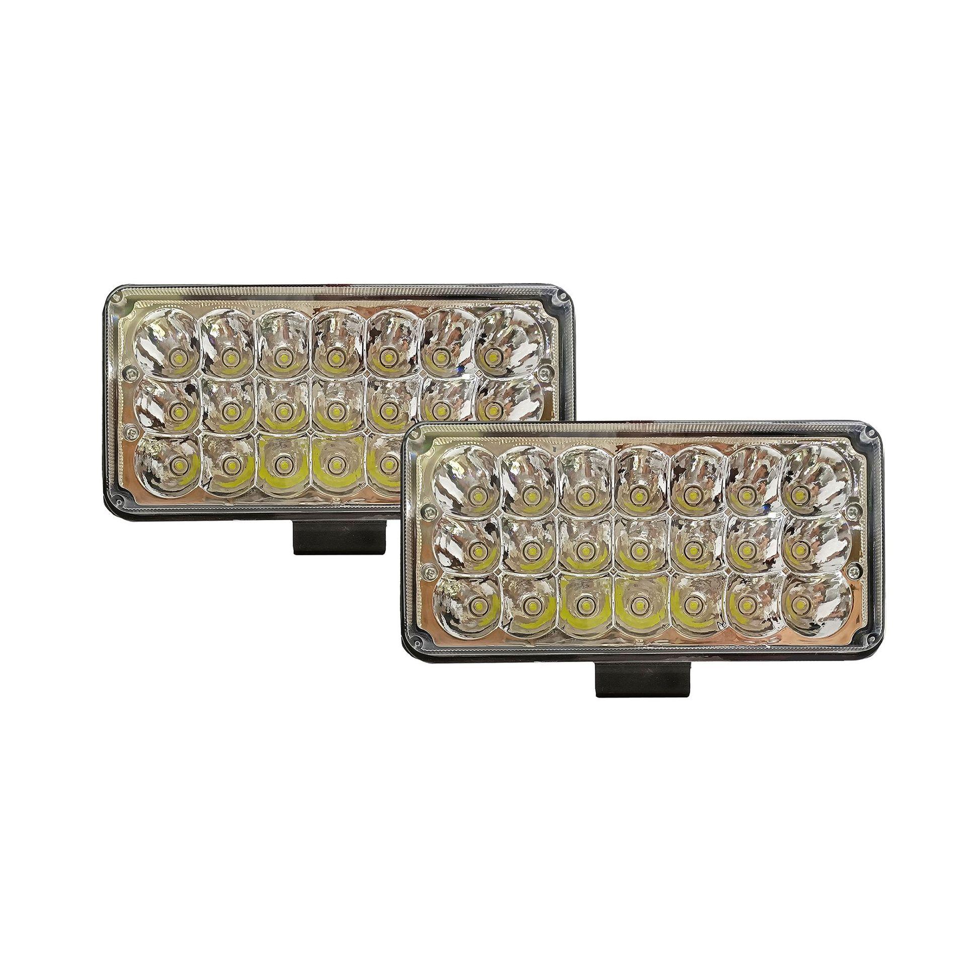 Giao hàng nhanh tùy chỉnh ô tô đèn pha LED ô tô điện siêu sáng đèn pha xe máy ba bánh sửa đổi 7 inch đèn làm việc