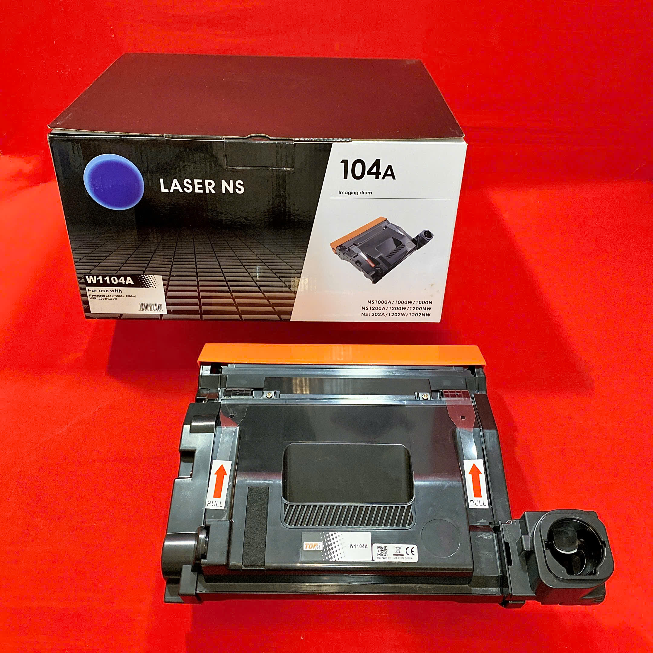 Cụm Drum 104A (W1104A) Topjet dùng cho máy in HP 1200W 1000W 1200A 1000A - in 20000 trang - hàng chính hãng