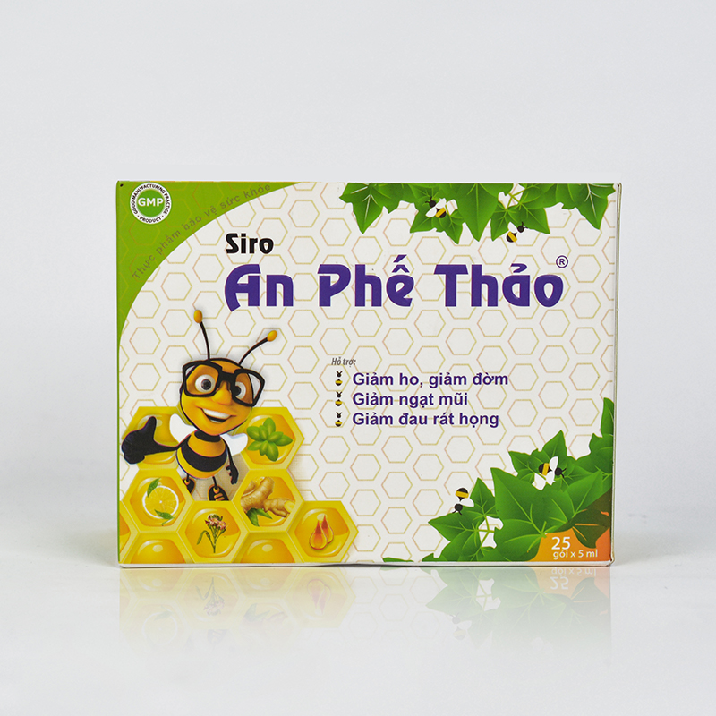 SIRO HO AN PHẾ THẢO - Giúp giảm ho, tiêu đờm, giảm ngạt mũi, giảm đau rát họng, khản tiếng