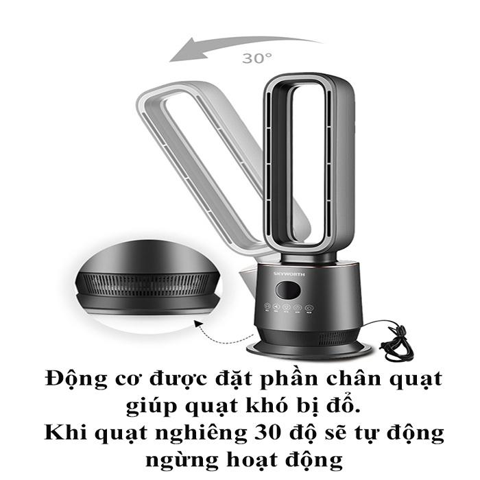 Quạt Không Cánh , Quạt Tháp Cao 81cm Có Điều Khiển