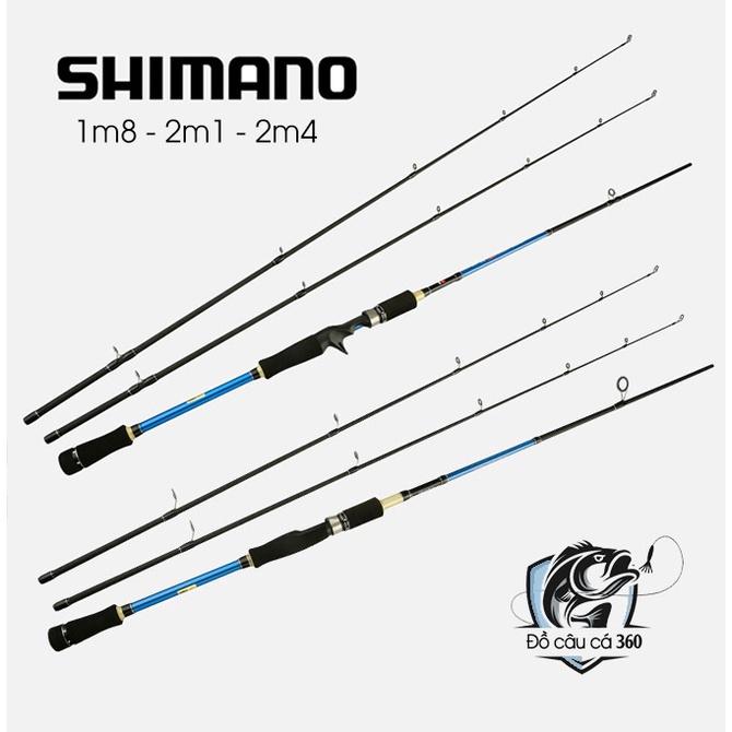 Cần Câu Lure Shimano 2 Ngọn M ML Cần Câu Cá Máy Đứng Và Máy Ngang