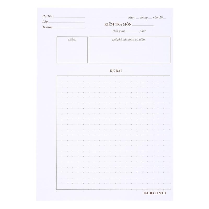 Bộ Túi Kiểm Tra Campus TP-SMT70-15 - Bao Bìa Màu Hồng