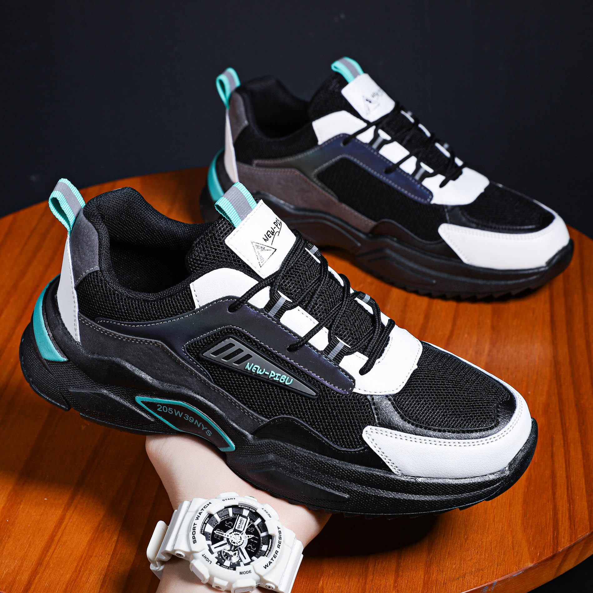 Giày Thể Thao Nam Đế Cao Cổ Lửng TT16 Fashion