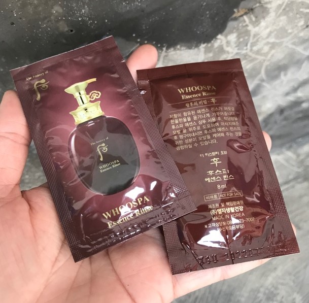 Combo 20 gói dầu xả Đông Y Whoo Spa Rinse (8ml x 1gói)