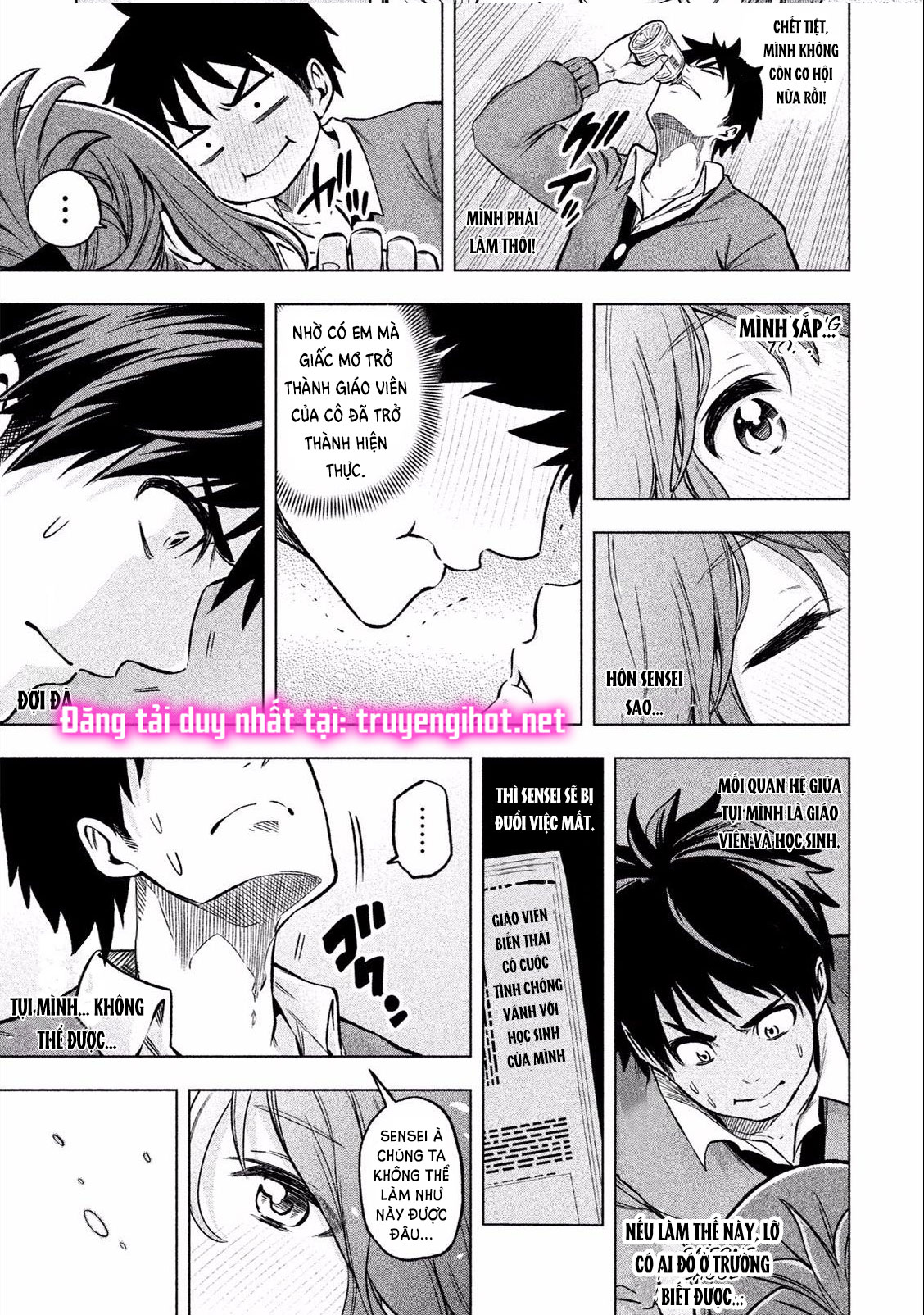 [18+] sao cô lại ở đây thế, cô giáo?! chapter 8 13