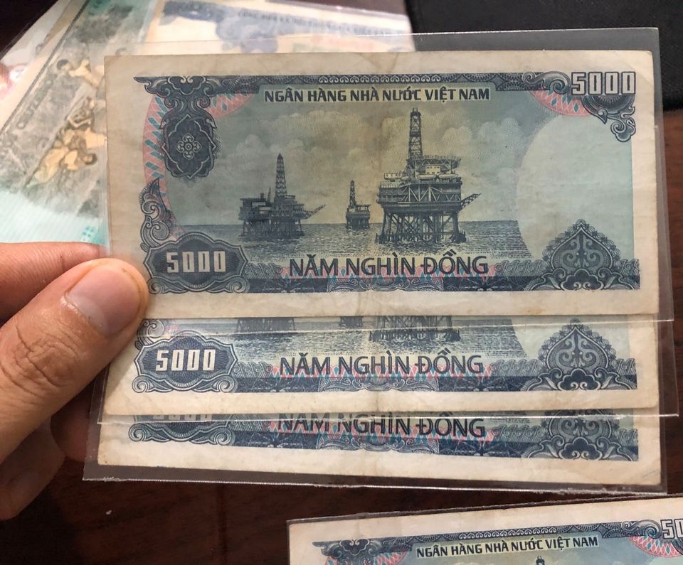 Tờ 5000 đồng Việt Nam 1987, tiền cổ thời bao cấp lưu hành trong thời gian rất ngắn