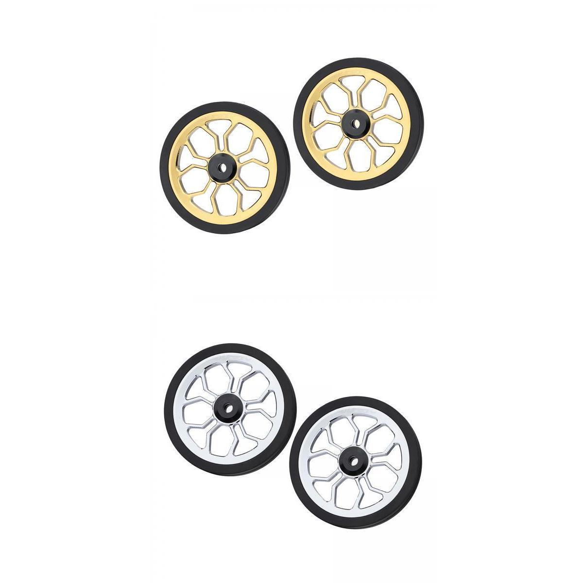 Set of 4 Aluminum Alloy Folding bike Wheel Refit Parts for 82mm