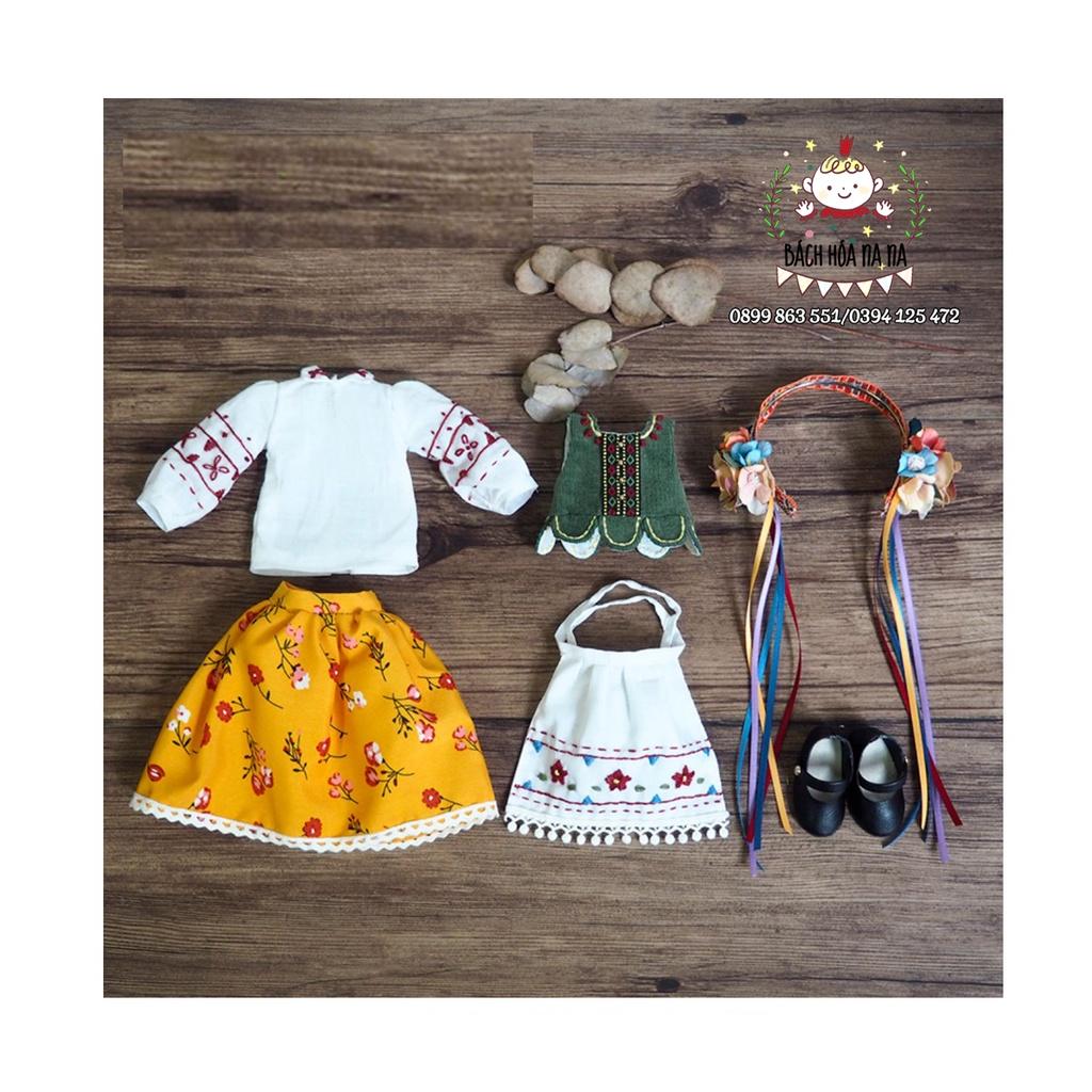 Đồ trang trí thêu tay NHỒI BÔNG / DIY GÓI NGUYÊN LIỆU búp bê thêu tay NGA / LEE DOLL HANDMADE- BÁCH HÓA NA NA