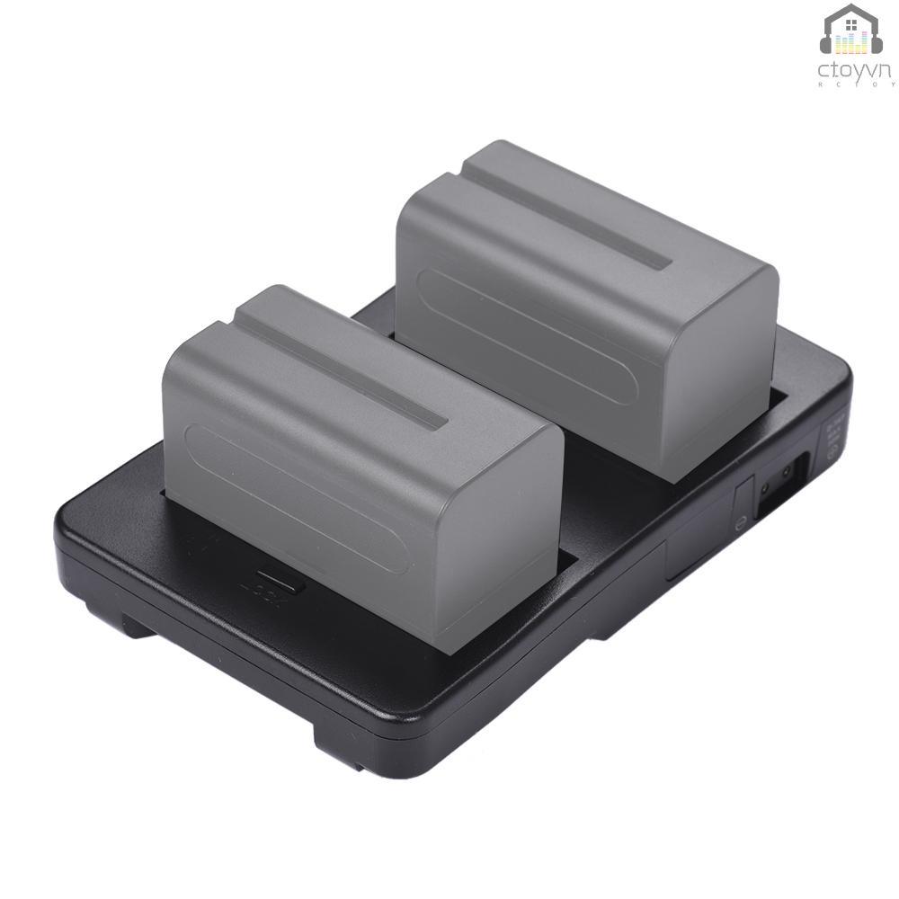 Đĩa chuyển đổi pin F2-BP NP-F sang V-Mount cho máy ảnh 5D2 5D3 DSLR F970 F750 F550