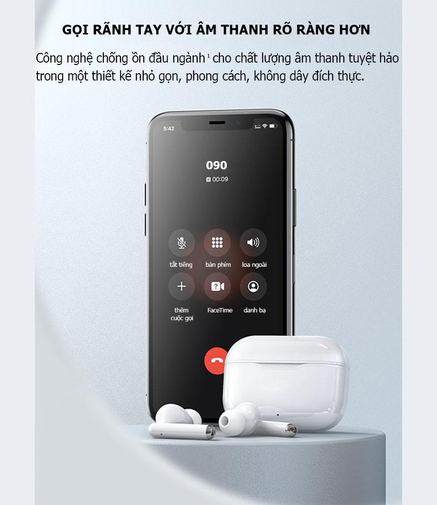 Tai nghe Bluetooth 5.0 - Thời lượng pin dài, cho thời gian nghe nhạc cả ngày