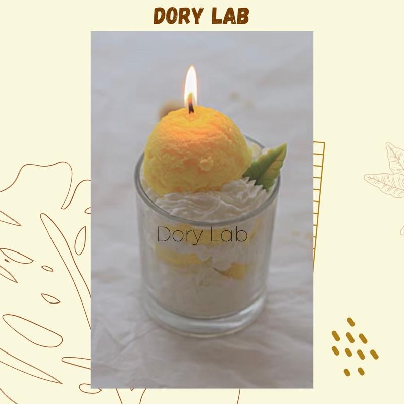 Nến Thơm Ly Kem Phô Mai Handmade Không Khói, Quà Tặng - Dory Lab