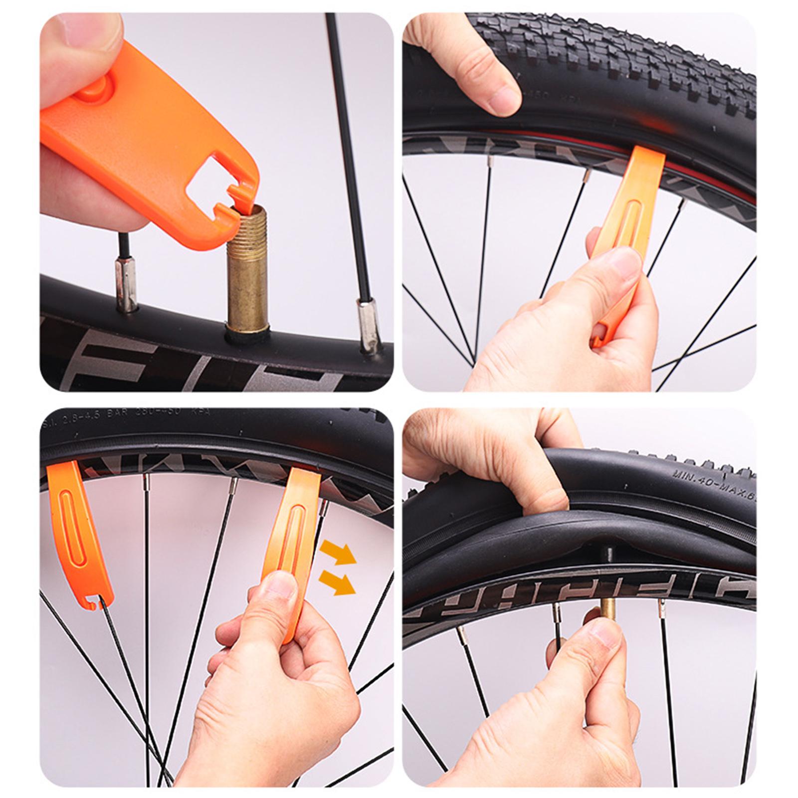 Multifunction Bike Inner Tube Repair Kit Handy Maintenance Set for Road Mountain Bikes