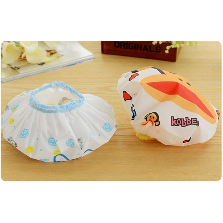 NÓN TẮM TRÙM ĐẦU HÌNH THÚ ĐÁNG YÊU DAI BỀN, CÓ ĐỘ CO GIẢN ĐA NĂNG KHÔNG THẤM NƯỚC DỄ SỬ DỤNG