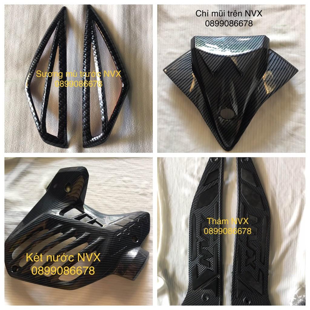 Phụ Kiện Ốp Carbon Dành Cho Xe NVX V1 125, 155 đời 2017, 2018, 2019, 2020