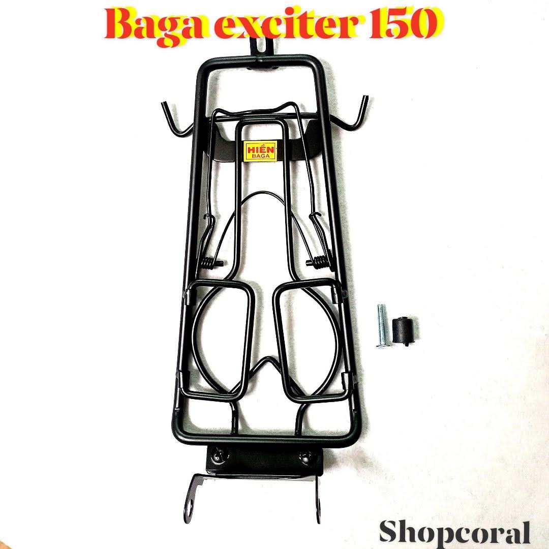 BAGA EXCITER 150 inox 10 ly sơn màu đen